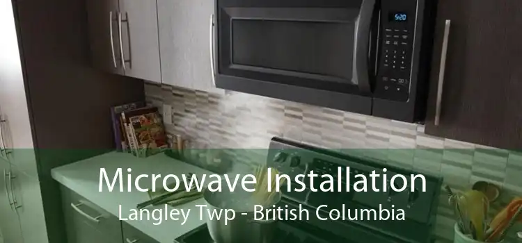Microwave Installation Langley Twp - British Columbia